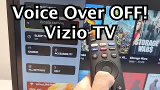 Vizio TV: How to Turn OFF Voice Guide!