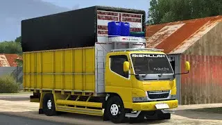 MOD BUSSID TERBARU TRUCK  CANTER || SHARE LIVERY MOD TRUK CANTER STANDAR STYLE HEREX MUKHLAS PO