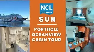 Norwegian Sun Porthole Cabin Tour