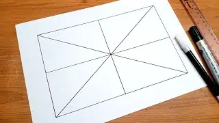 CARA MEMBUAT NIRMANA BIDANG GEOMETRIS mudah untuk tugas sekolah @anatalisnirmana