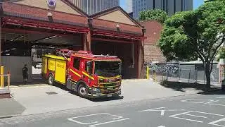 Fire Rescue Victoria - New Pumper 3 responding 