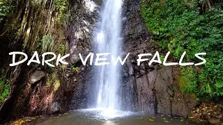Dark view falls (Drone view)