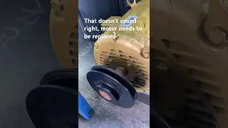 Sounds to look out for, Worn bearings on motor #hvacr