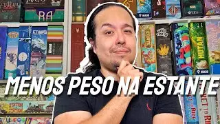 Menos Peso na Estante, Mais Espaço na Mesa! DICAS para diminuir sua coleção!