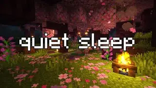 everyone is asleep but you...(minecraft c418 + soft rain ambience)