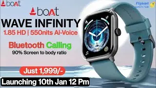 Boat Wave Infinity New Smartwatch Launch  | Feature & Specs | Boat Wave Infinity | Boat Wave Edge