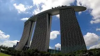 Marina Bay Space Ship December 2019