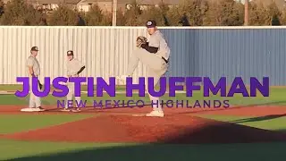 Justin Huffman (RHP) New Mexico Highlands Prospect Video