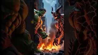 Hulk vs Demon&hellip; New York Turns Into Hell 😈💥 #Shorts