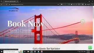 Professional online limo taxi booking wordpress website in 2024