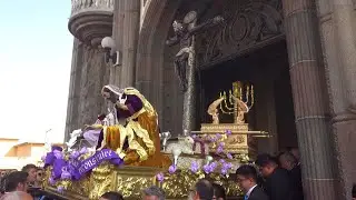 Salida Procesion Señor de Esquipulas Cuaresma 2024 Santuario de Guadalupe