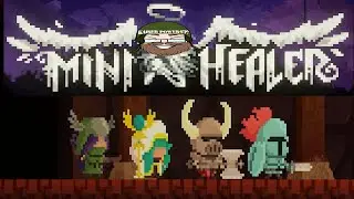 I finally gained the courage to heal my first MMO dungeon party! | Mini Healer