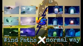 Comparison Video : Using Wind Paths VS Normal paths : COTL
