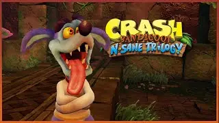 EU TO FICANDO IGUAL ESSE CACHORRO, BILU TETEIA - Crash Bandicoot Remastered