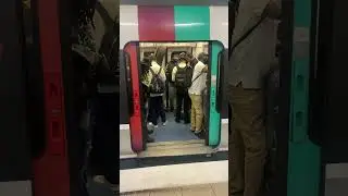 Fermeture des portes du RER B MI79