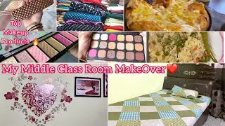 Indian Middle Class Bedroom Makeover 🫰🏻Tabiyat Achi Nahi Chal Rahi Aajkal 😞 Sardi Bahot Zyada Hai