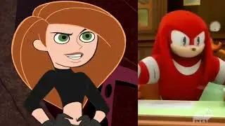 Knuckles rates Cartoon crushes