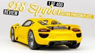 THE RAREST 1/43 SCALE PORSCHE 918 SYPDER - PORSCHEPLATZ EDITION! Spark miniature model car review