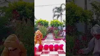 Tom vs Jerry balloon popping race!!! # Tom and jerry # balloon pop#viral#Jerry