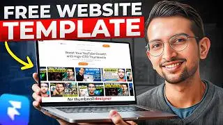 Free Portfolio Website for Thumbnail Designers and Video Editors | No Domain Needed