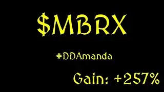 $MBRX Gain: +257% - #DDAmanda Analysis - #1 Early Alert Stock Finder - With actual Trade info.