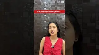 Natural Classification Systems | Plant Kingdom #shorts #ytshorts #study #biology #neet