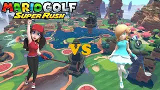 Mario Golf: Super Rush - Pauline vs Rosalina - Shelltop Sanctuary
