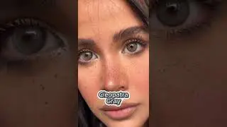 Lente de Contato Colorida Cleopatra Gray