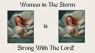 Woman In The Storm #scriptureart