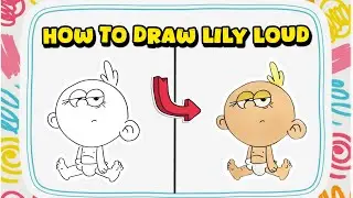How to Draw Lily from The Loud House &ndash; Cartoon Character Drawing