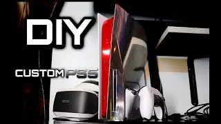 Chrome vinyl wrapping your PS5