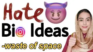 Top 5 Mind Blowing  Hate Instagram Bio Ideas For Girls & Boys | Hate Instagram Bio Ideas For Users