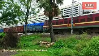 SRC WAP-4 & HWH WAP-4 with Wagons