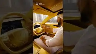 Would you drive a car made entirely of gold?