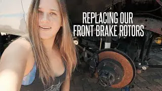 Replacing the Front Brake Rotors on our 1988 FJ62 LandCruiser
