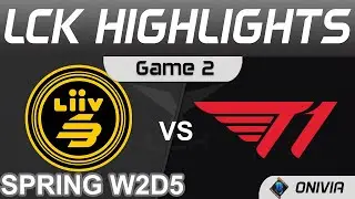 LSB vs T1 Highlights Game 2 LCK Spring Season 2022 W2D5 Liiv SANDBOX vs T1 by Onivia