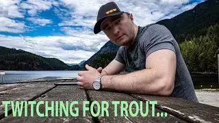 How to twitch jerkbaits for trout. #buntzenlake  #sasamatlake  #Lafargelake