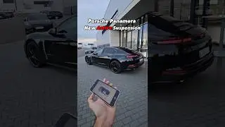 Porsche Panamera Active Suspension Test !! 🔥🔥 #porsche #viral #shorts