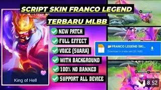 CONFIG SKIN FRANCO LENGEND NO PASSWORD MEDIAFIRE TERBARU