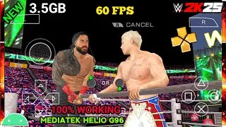 WWE 2K25 PSP Road To WrestleMania Cody Rhodes &ldquo;FINISH YOUR STORY&rdquo; Android Gameplay 