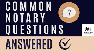 Stop the Confusion! ✅ Common Notary Questions from Facebook Groups Answered