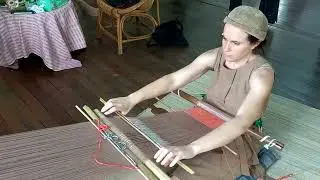 Unique things to do in Chiang Mai include weaving with tribal women