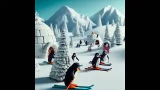 Some penguins #funnyanimals