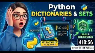 Python Dictionaries & Sets Explained in 10 Minutes – Beginners MUST Watch!