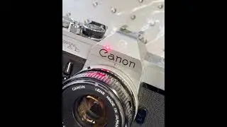 Laser Engraving a 35mm Camera!