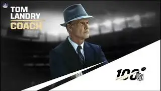 NFL Top 100 All Time Team - Tom Landry