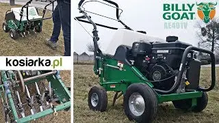 Billy Goat AE401V - profesjonalny aerator trawnika z napędem i profesjonalnym silnikiem