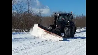 Трактор Valtra T 234 Versu Smart Touch + скоростной отвал/уборка дорог (д. Боры)