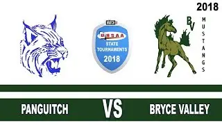 1A Boys Basketball: Panguitch vs Bryce Valley High School UHSAA 2018 State Tournament Championship