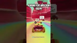 KARMA hits Vanellope HARD!!! Toybox Speedway - Disney Infinity 3.0 #Vanellope #wreckitralph